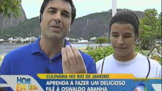 Direto do Rio de Janeiro Edu ensina a fazer filé à Oswaldo Aranha Receitas [upl. by Nesnar]