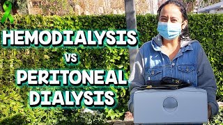 Hemodialysis vs Peritoneal Dialysis  My Transplant Lifestyle [upl. by Africah961]