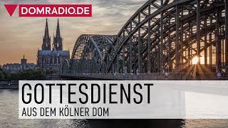 Kapitelsamt am 28 Sonntag im Jahreskreis aus dem Kölner Dom mit Domkapitular Markus Bosbach [upl. by Blanche]