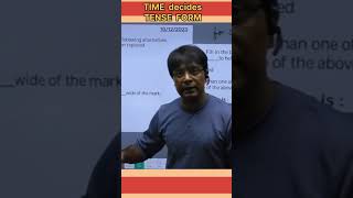 TIME decides TENSE FORMmotivationajaysir explore edit shorts youtubeshorts reels youtube yt [upl. by Ananna363]