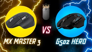 I Replaced The BEST Productivity Mouse With THIS  MX Master 3 VS G502 Hero [upl. by Aselehc]