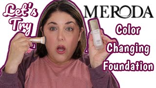 Meroda Color Changing Foundation Review Let’s Put It to the Test [upl. by Ruel]