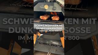 Schweinshaxn im Holzbackofen holzbackofen bbq fleisch meatlovers [upl. by Leuqcar427]