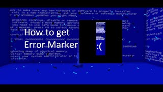 How to find Error Marker Find the markers [upl. by Champaigne885]