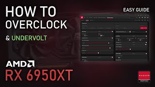 How to overclock your rx 6950 xt graphics card 2024 [upl. by Sirahs843]