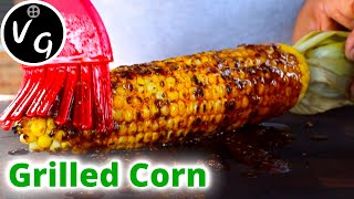 How I Grill Corn  Husk on Husk off [upl. by Anaitsirk]