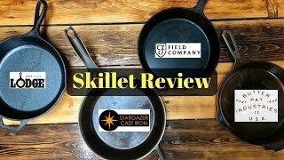 The Best Cast Iron Skillet  Review of Lodge Field Co Stargazer Butter Pat [upl. by Aninat]