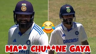 MA CHUNE GAYA ROHIT SHARMA VIRAT KOHLI VIRAL CONVERSATION OVER DRS😂 • ROHIT SHARMA VIRAT KOHLI [upl. by Sancho892]