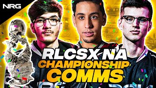 How NRG became the RLCS NA Champions NRG Rocket League Comms vs SSG [upl. by Galan469]