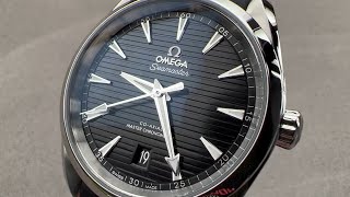 Omega Seamaster Aqua Terra 38mm 150M 22012382001001 Omega Watch Review [upl. by Ley]