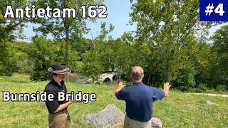 Burnside Bridge  Antietam Battlefield Tour  Antietam 162 [upl. by Bolten566]