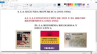 HISTORIA DE ESPAÑA PARA BACHILLERATO 053  REFORMA RELIGIOSA Y EDUCATIVA [upl. by Sira]