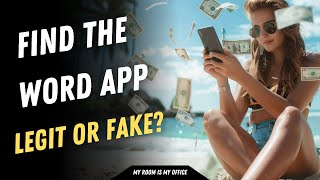 Find the Word App Review  Legit or Fake Can you Cash Out £100 [upl. by Anirtap97]