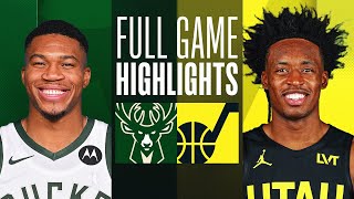 BUCKS at JAZZ  FULL GAME HIGHLIGHTS  February 4 2024 [upl. by Jacquelyn]