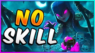 EASIEST DECK in CLASH ROYALE REQUIRES 0 SKILL [upl. by Hokanson]