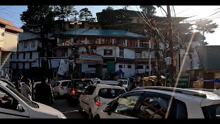 India 2023 McLeod Ganj from the main square to Tsuglagkhang Complex Dalai Lama Temple [upl. by Haseefan]