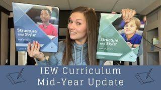 IEW Curriculum  MidYear Update [upl. by Ahsikram]