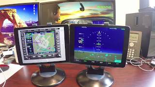 Connecting Avidyne IFDTrainer amp IFD100 on iPads [upl. by Oren]