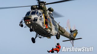 Amazing W3 Sokol Helicopter Demo Czech Air Force  Airshow Radom 2023 [upl. by Yadsnil]