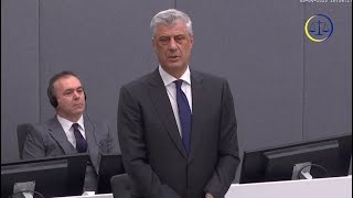 quotGoditetquot Thaçi plas në Hagë aktuakuza e re kundër tij Reagon avokatiShqipëria Live [upl. by Simara]