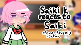 TDLOSK reacts to Saiki Satou 2 repost [upl. by Ecinreb260]