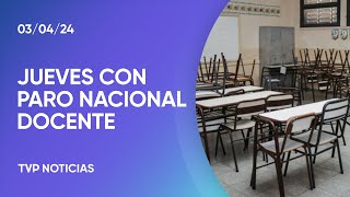 CTERA confirmó el paro nacional docente de este jueves [upl. by Jaquelin]