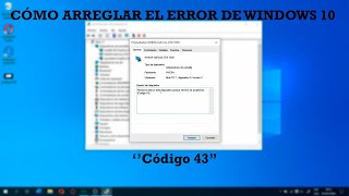 Windows detuvo este dispositivo porque informó problemas Código 43  SOLUCIÓN 2020 ✅ [upl. by Recnal766]