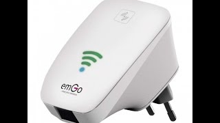 KAKO PODESITI emGO Wifi Repeater u 25 SETUP [upl. by Nnylyaj]