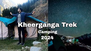 Kheerganga trek 2024  kheerganga trek latest video Part 2 [upl. by Eemla790]