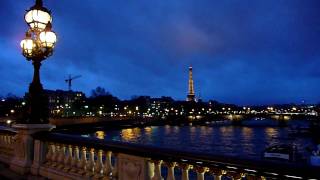 Panoramic view of Alexander III bridge in Paris [upl. by Hurd]