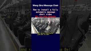 How to install a fully automatic massage chair video [upl. by Neeroc821]