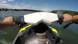 Ślesin 20240714 skuter wodny sea doo spark [upl. by Noissap]