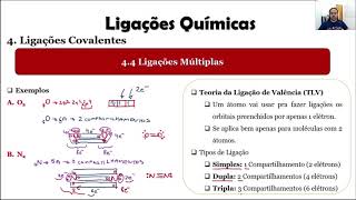 Ligações Covalentes  Parte 2 [upl. by Strickland]