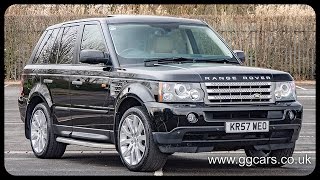 Range Rover 3 6 TDV8 Sport HSE 5dr Automatic 2007 Full Video [upl. by Shannan]