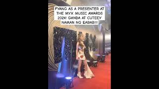 FYANG AS A PRESENTER AT THE MYX MUSIC AWARDS 2024 GANDA AT CUTEEY NAMAN NG EABAB [upl. by Almeria]