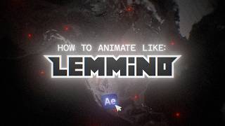 How To Animate Like Lemmino After Effects Tutorial [upl. by Sibie255]