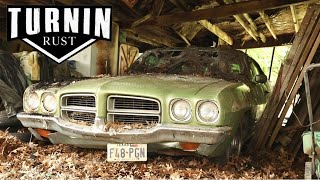 FULL REBUILD Muscle Car Rescued From Collapsing Barn  Amazing Transformation  Turnin Rust [upl. by Nairahcaz499]