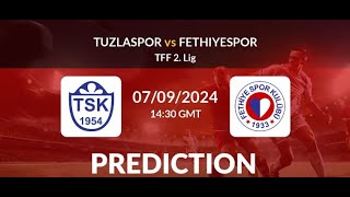 TUZLASPOR VS FETHİYESPOR TFF 2LİG 2024 MATCH [upl. by Adrianna]