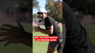 WHY YOU RUN ROUTES LIKE SPENCER JAMES [upl. by Mehs92]