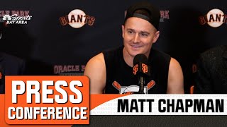 Matt Chapman signs sixyear extension as he believes Giants can be a Championship team  NBCSBA [upl. by Denys]