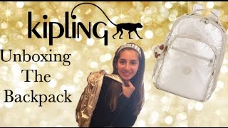 Kipling Backpack Unboxing [upl. by Astrahan]