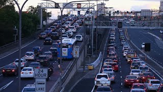 Transurban figures show drop in traffic in first quarter [upl. by Krongold]