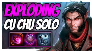 WREAK CHAOS WITH THIS EXPLODING CU CHULAINN BUILD  Smite Cu Chulainn solo Ranked [upl. by Fulbert682]