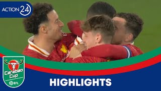 Μπράιτον  Λίβερπουλ 23  Highlights  EFL Carabao Cup 202425  ACTION 24 [upl. by Euqnomod]