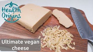 Ultimate Vegan Cheese recipe that you can slice no oil [upl. by Ainnet]