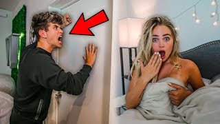 CHEATING WITH THE DOOR LOCKED PRANK ON BOYFRIEND HE CRIES [upl. by Rainie]