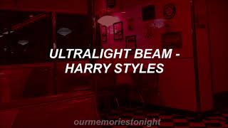 harry styles  ultralight beam  lyrics cover [upl. by Aidam]