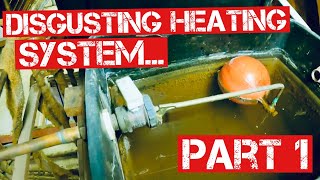 HEATING SYSTEM SLUDGE REMOVAL PART 1  Flushing amp Chemical Cleaning [upl. by Vacuva]