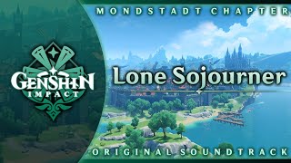 Lone Sojourner  Genshin Impact Original Soundtrack Mondstadt Chapter [upl. by Amlus202]