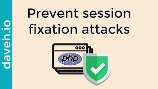 Sessions in PHP prevent session fixation attacks [upl. by Waxman]